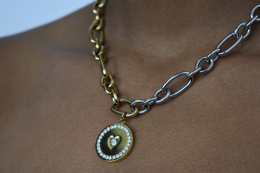 Belle Medallion Necklace