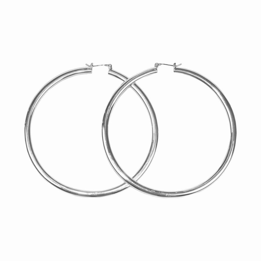 Gemini Hoop Earrings- Large